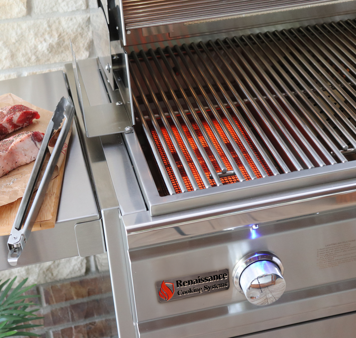 RCS Gas Grills - Infrared Burner for Cutlass Elite & Cutlass Pro Grills - IR30