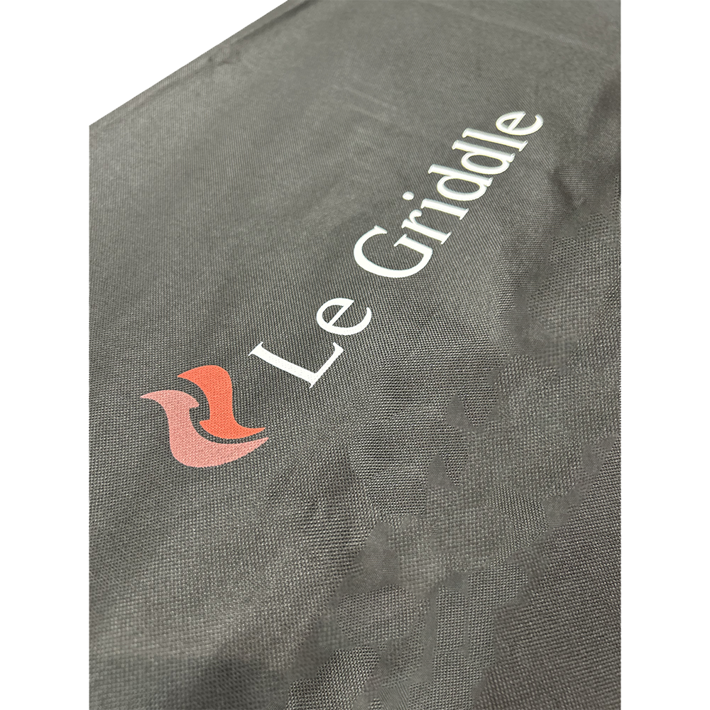 Le Griddle Logo on the vinyl cover