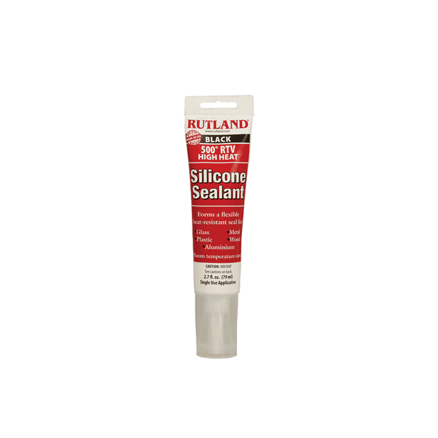 Rutland Black High Heat RTV Silicone Sealant 76A