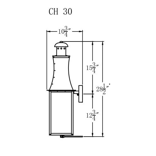 Electric Gas Light - Churchill 30 - CH30E _ 3