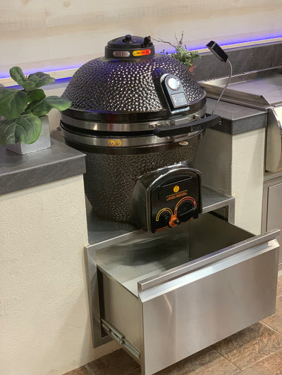 How to Incorporate a Kamado in an Outdoor Kitchen