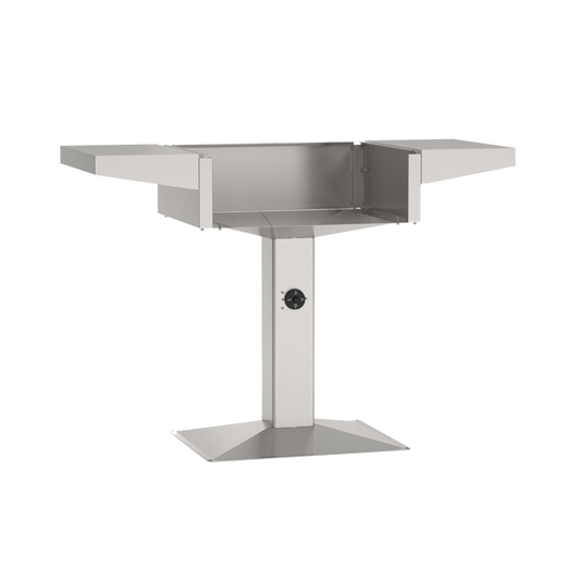 The american outdoor grill patio post base for the 24" aog gas grills. This patio base allows you to bolt your grill to a patio or deck. AOG24-PP