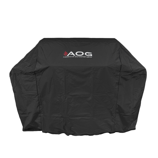 aoc36. american outdoor grill freestanding vinly cover for the aog gas grills installed on the freestanding carts