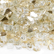 AFG - 1/4" Gold Reflective Fire Glass - 10LB Jar