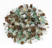 AFG - 1/2" Yosemite Reflective Pre-Mix Fire Glass - 10LB Jar