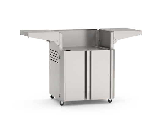 24crt-25, portable stainless steel cart for the aog 24" built-in grill heads