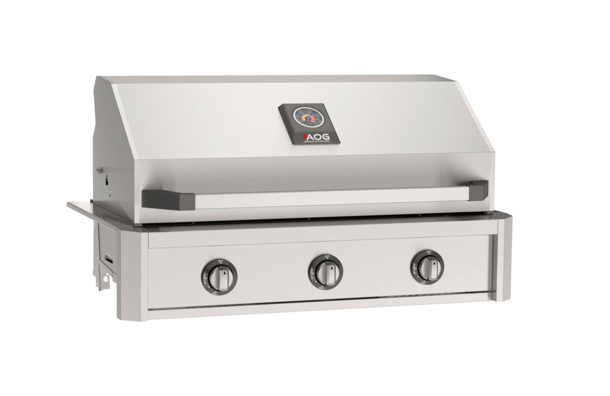 the 36" Built-in gas grill head by american outdoor grill, t-series, AOG36T