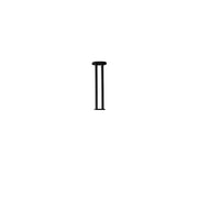 BH3230003, 24" straight ceiling post