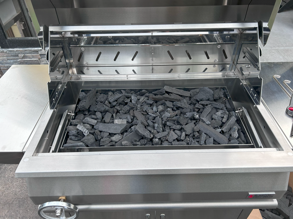 RCS Gas Grills - 32" Premier Charcoal Built-In Grill