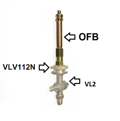 Gaslight Open Flame Burner Kit