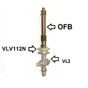Gaslight Open Flame Burner Kit