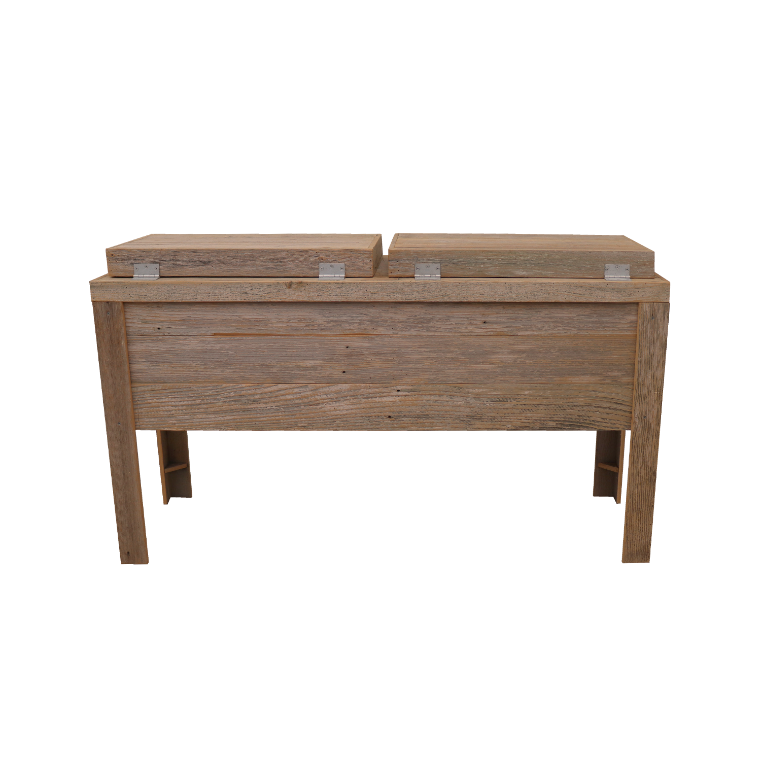 Double Rustic Cooler - Natural - Bottle Openers - Handles