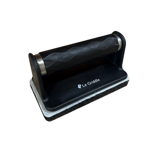 easiest way to clean the le griddle is with this handle and scour pad