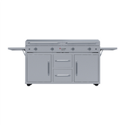 Le Griddle - Four Burner - Gas Griddle - Freestanding