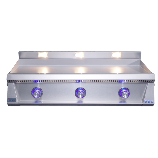 oml105p3 griddle with blue leds and halogen lights