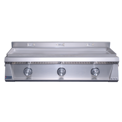 OML105P6 Griddle with no lights on