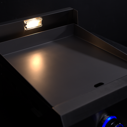 OML40P3 halogen light on at night