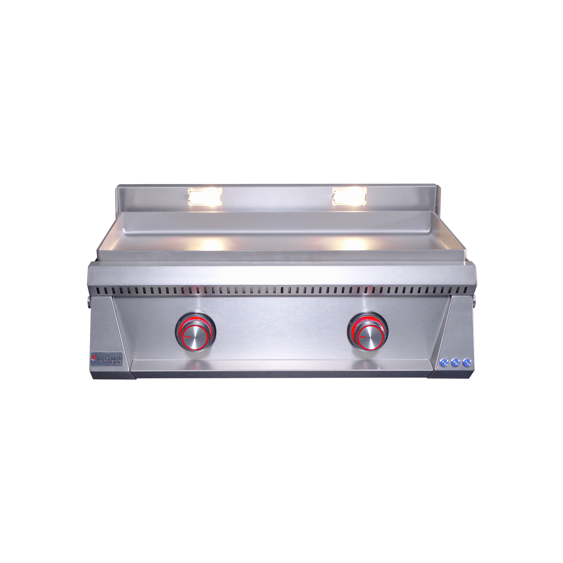 OML75P6 Griddle with RED LED's and Halogen lights turned on