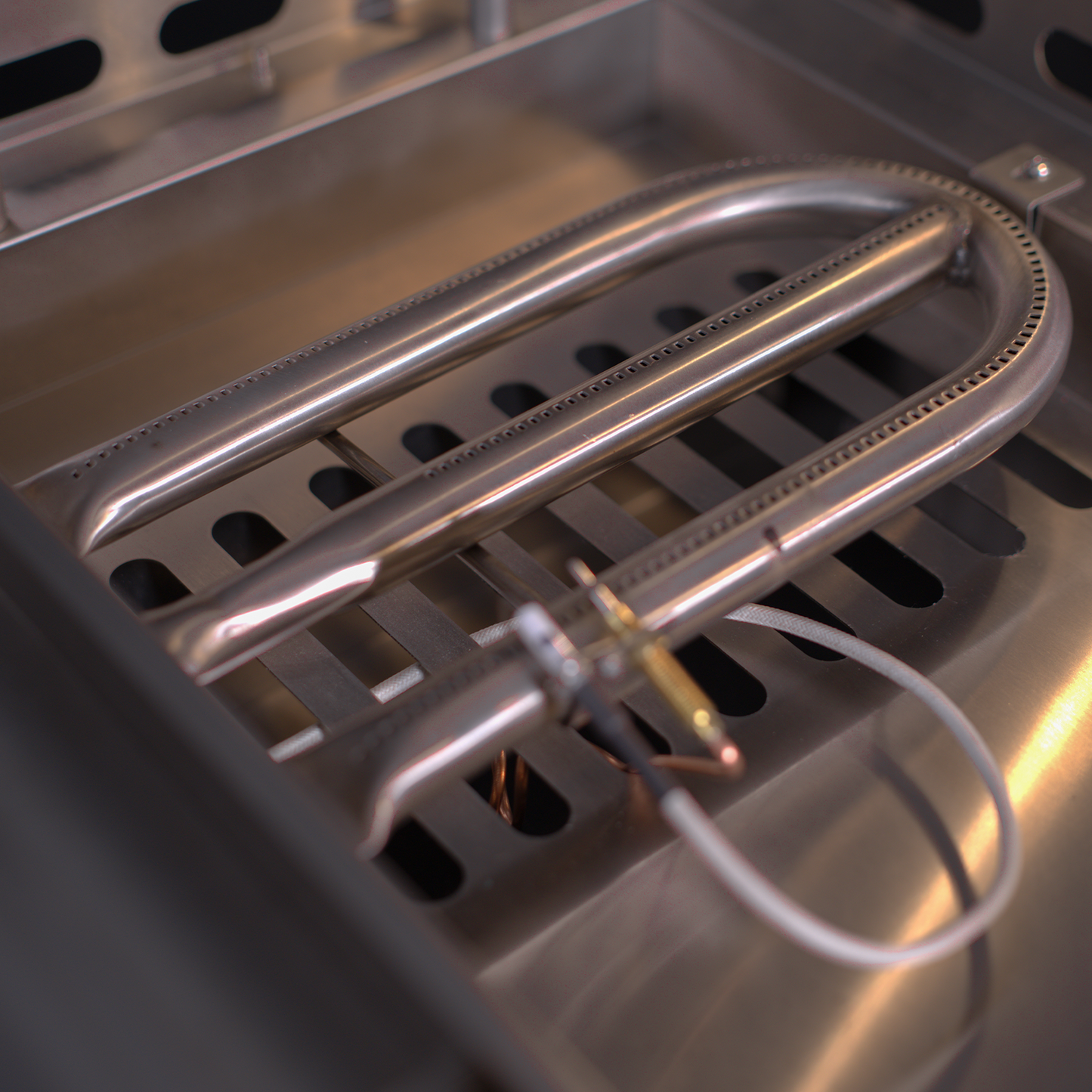 OML75P6 stainless steel u-burner