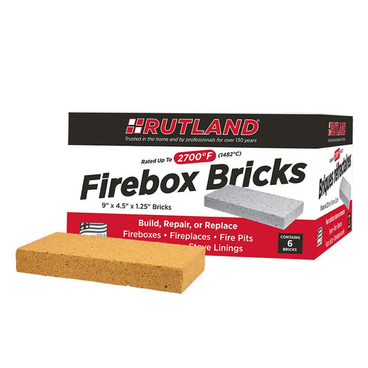 Rutland - Fire Brick - 6 Pack
