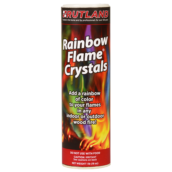Rutland - Rainbow Flame Crystals - Canister