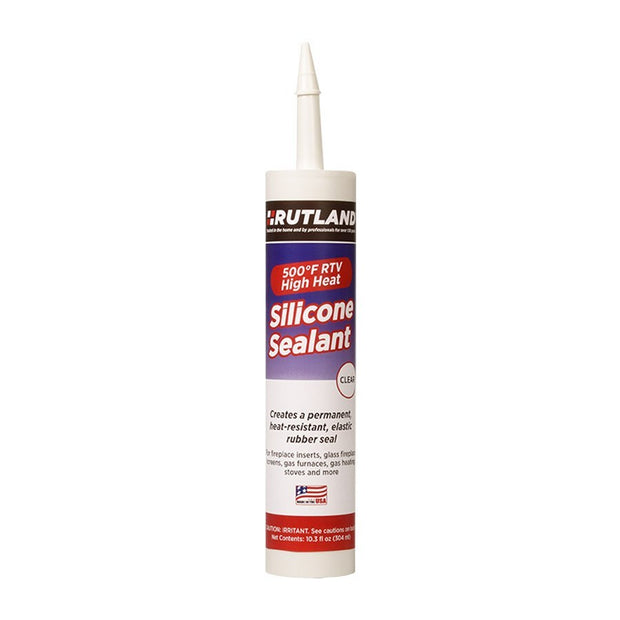 Rutland - Clear High Heat RTV Silicone Sealant - 76C