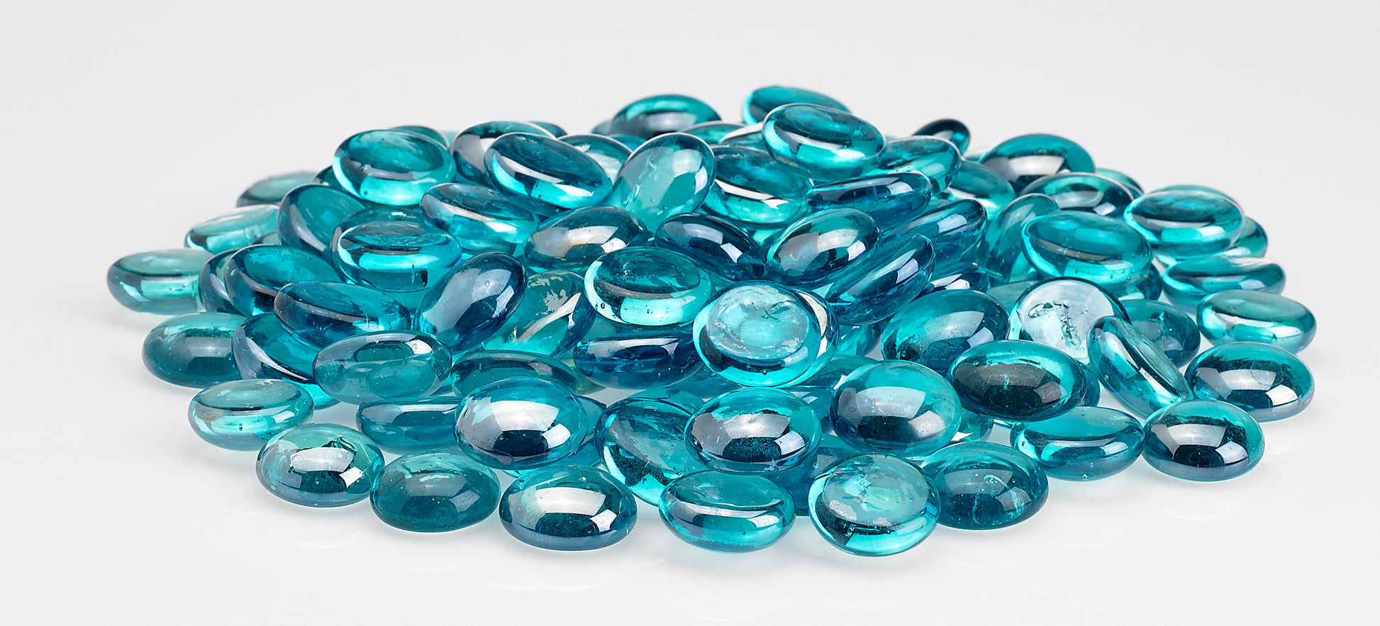 American Fire Glass - Aqua Blue Lusters - FB-AQULST-10 _2