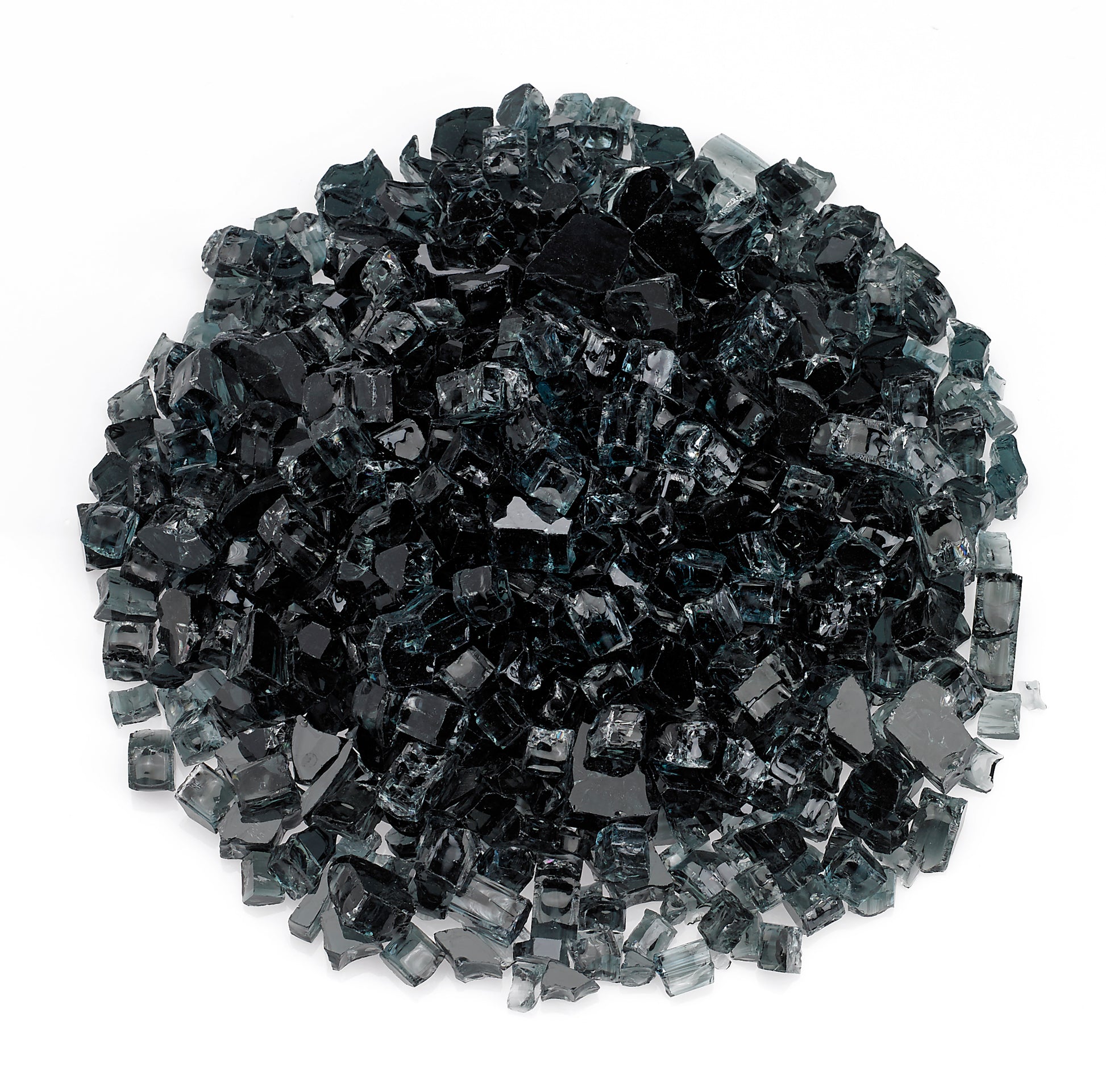American Fire Glass - Black 1/2" Glass - AFF-BLK12-10 
