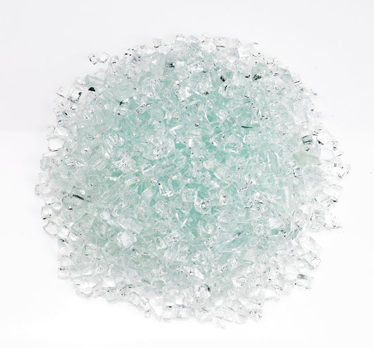 American Fire Glass - Clear Glass - AFF-CLR-10-J 