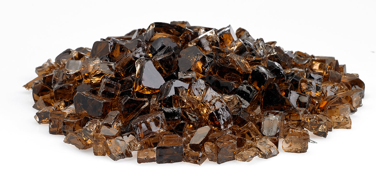 American Fire Glass - Copper 1/2" Glass - AFF-COP12-10  2