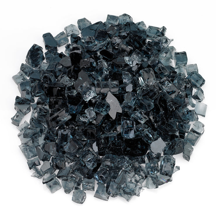 American Fire Glass - Gray 1/2" Glass - AFF-GRY12-10 