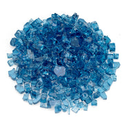 American Fire Glass - Pacific Blue 1/2" Glass - AFF-PABL12-10 _ 