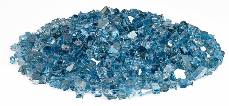 American Fire Glass - Pacific Blue Reflective Glass - AFF-PABLRF-10 
