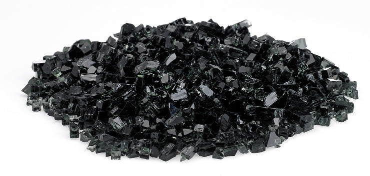 American Fire Glass - 1/4" Black Glass - AFF-BLK-10-J 3