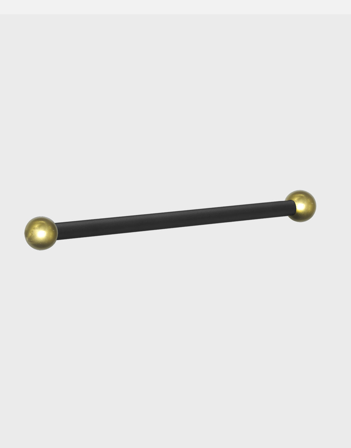 Black Ladder Rest with Gold Balls - LR1GB 2