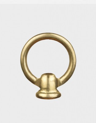 Brass Gaslight Loop Finial - F07