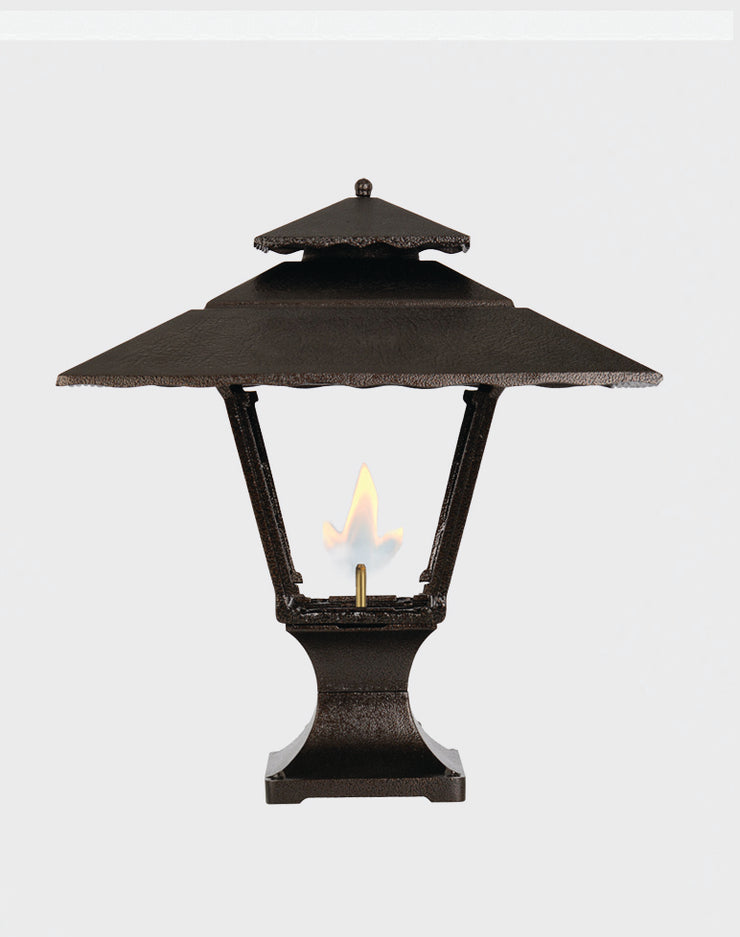 Contemporary Pier Mount Gas Light - 1800R