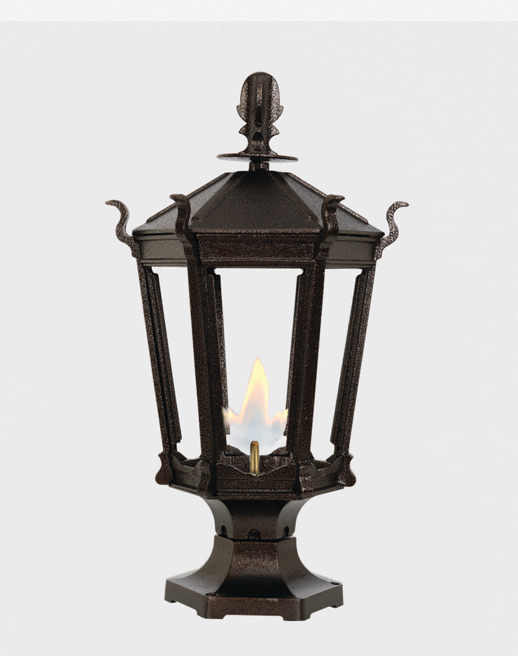 Gothic Pier Mounted Gas LIghts 2900R