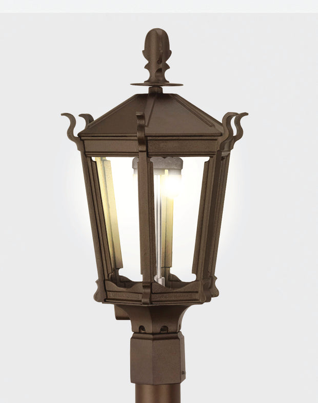 Gothic Post Mounted Gas Lights 2900H