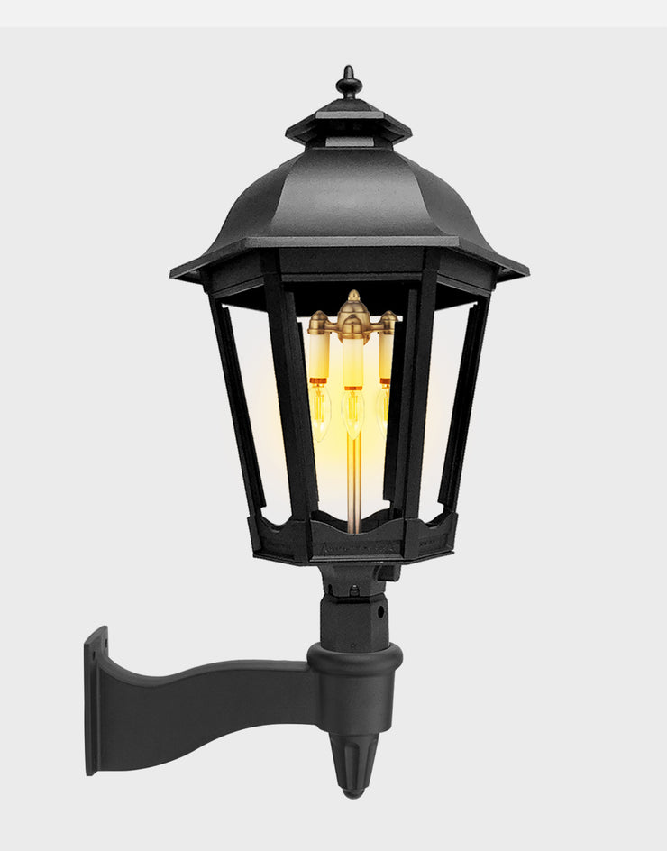 The Grand Bavarian Wall Mount Gas Light - 3200W