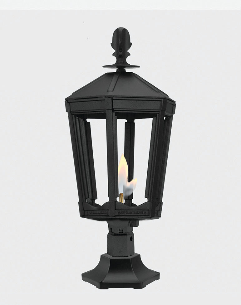 The Grand Vienna Pier Mounted Gas Light - 3100R