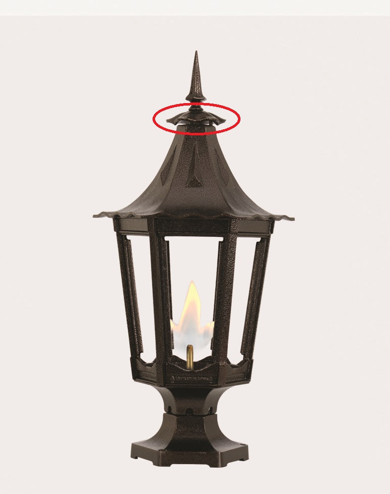 Rain Shield for Cavalier Gas Light - RS14