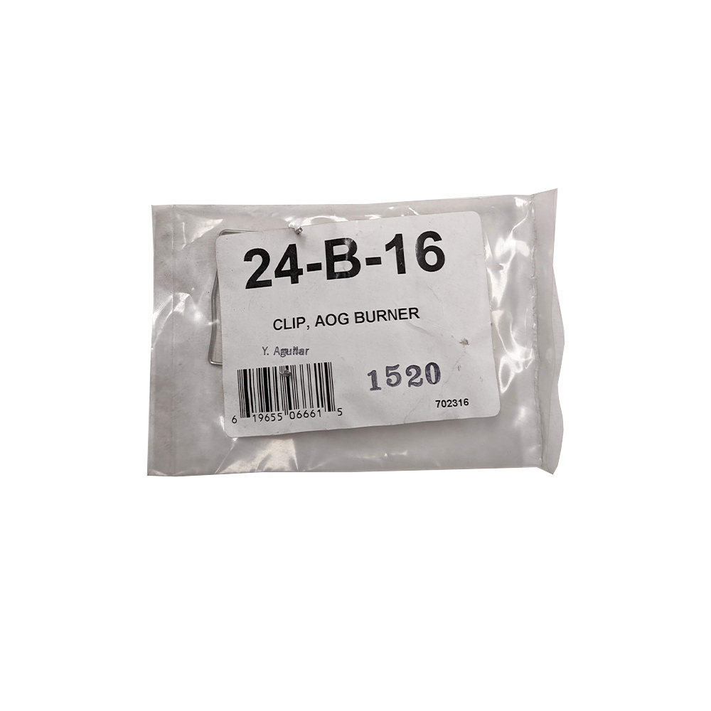 24-B-16, Burner Clip, AOG