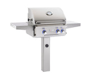 AOG Grills - 24NGL - Post Mount L Series Grill - 
