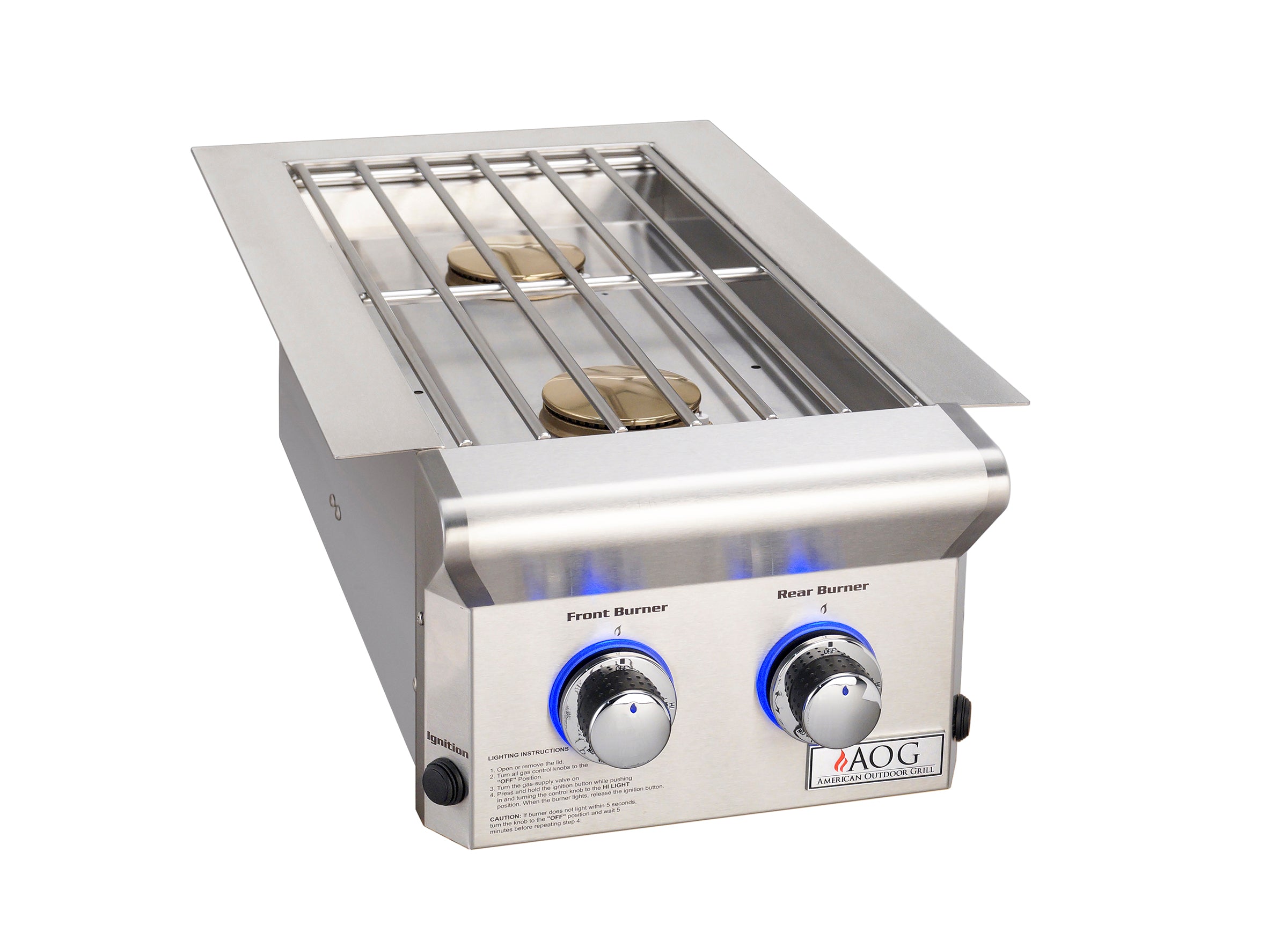 American Outdoor Grill L Series Side Burner - Thumbnail 3