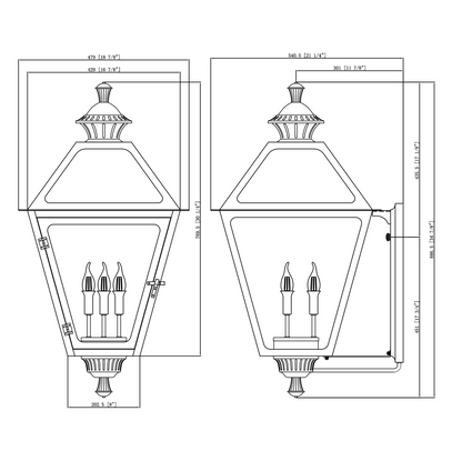 Amherst 35 size dimensions