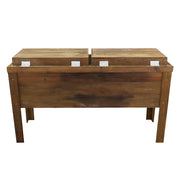 Haggards - Double Cooler - Walnut Stain
