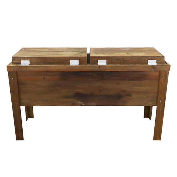 Haggards - Double Cooler - Walnut Stain