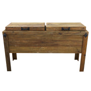 Haggards - Double Cooler - Walnut Stain