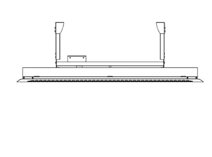 Bromic - Tungsten Tube Suspension Kit 3ft - White